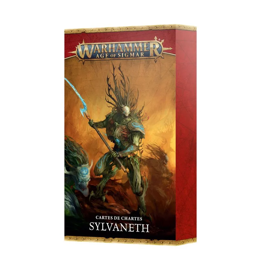 [5011921272839,92-03,1050204003,Age of Sigmar,Warscroll Cards] Age of Sigmar : Cartes de Charte - Sylvaneth (Français)