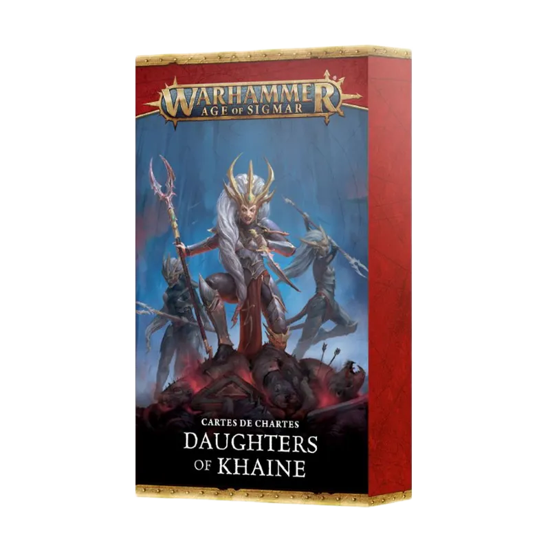 [5011921254187,85-06,1050212003] Cartes de chartes : Daughters of Khaine (Français)