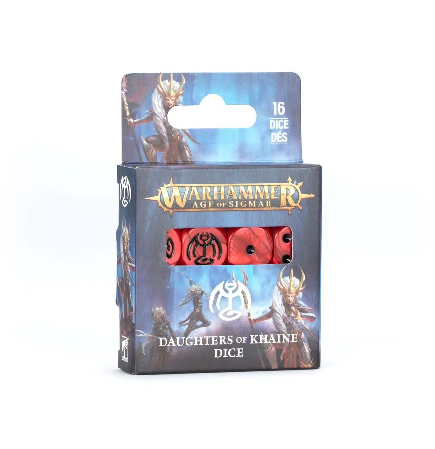 [5011921257942,85-23,99220212005,Daughters of Khaine - Dice Set] Daughters of Khaine - Set de dés