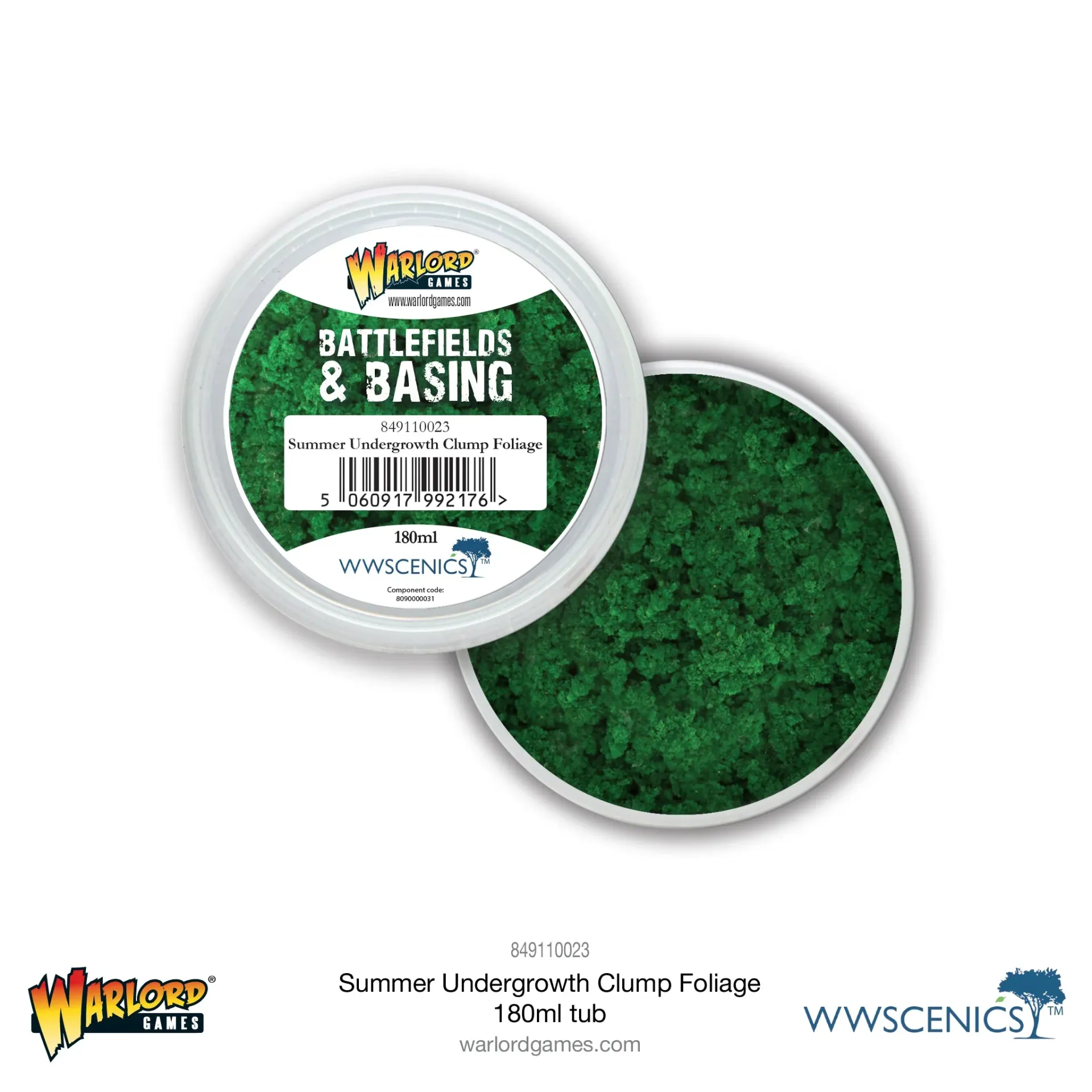 [5060917992176,849110023,849110023,Battlefields & Basing: Summer Undergrowth Clump Foliage (180ml)] Battlefields & Basing: Summer Undergrowth Clump Foliage (180ml)