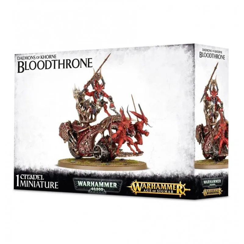 [5011921064007,99129915025,99129915025,Bloodthrone/Skull Cannon] Trône de sang de Khorne / Canon à cranes de Khorne
