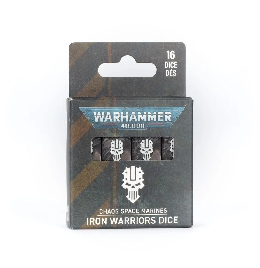 [5011921184286,42-17,99220102023,dice] Set de dés Iron Warriors