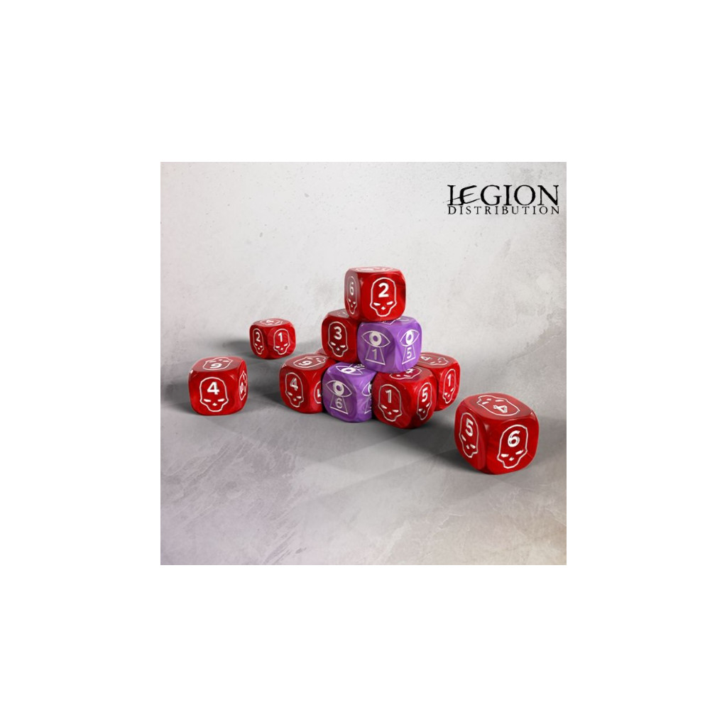 [5600816980227,OPR_GEN_A_010,OPR_GEN_A_010,Wound & Spell Dice Set (10)] Wound & Spell Dice Set (10)