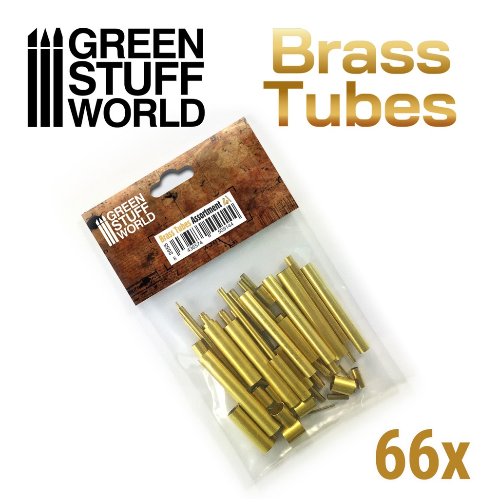 [8436574509144,2555,8436574509144ES,Coleccion de Tubos de Laton] Assortiment de tubes en laiton