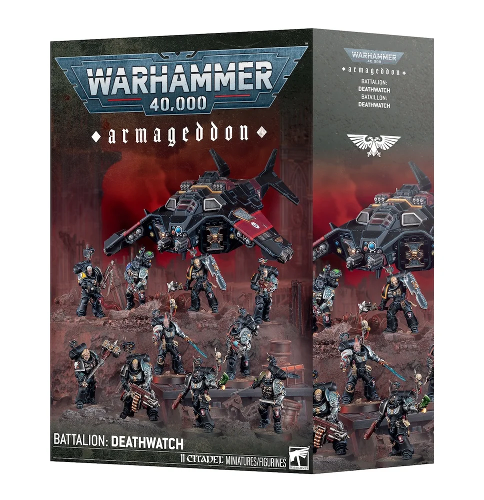 [5011921149063,39-13,99120109017,Bataillon,Battalion,Armageddon,,Armageddon,Deathwatch] Armageddon Bataillon : Deathwatch