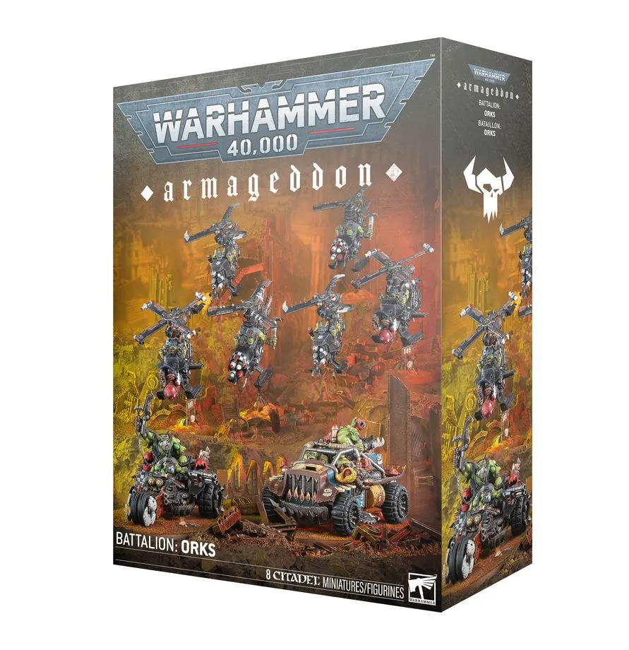 [5011921251384,73-501,99120103126,Armageddon Battailon: Orks] Armageddon Battailon: Orks