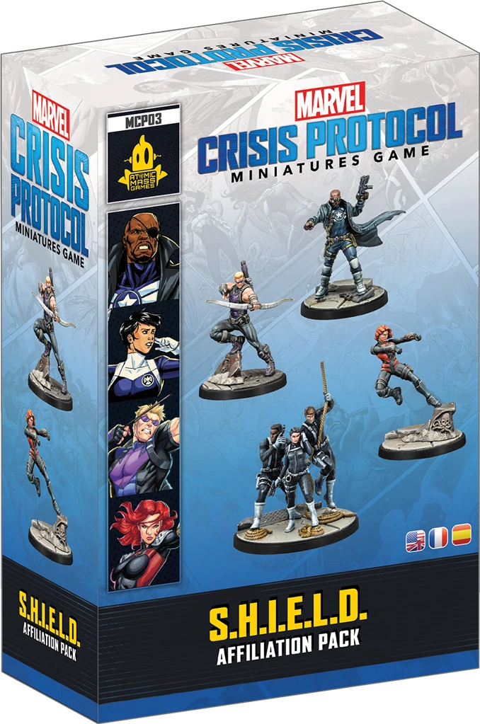 [Marvel,Marvel Crisis Protocol,Shield,841333137700] Marvel Crisis Protocol: S.H.I.E.L.D. (Affiliation)