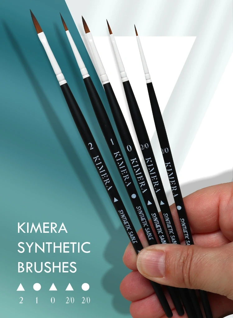 [KSB-SET,KSB-SET,KSB-SET,Kimera Synthetic Brushes Set - 5 brushes] Kimera Synthetic Brushes Set - 5 Brushes
