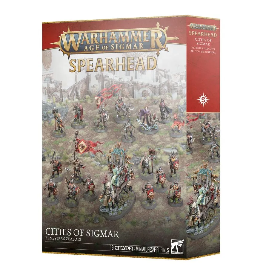 [5011921252831,70-863,99120202061,Spearhead,Fer de Lance,Zenestra's Zealots] Spearhead : Zélotes de Zenestra