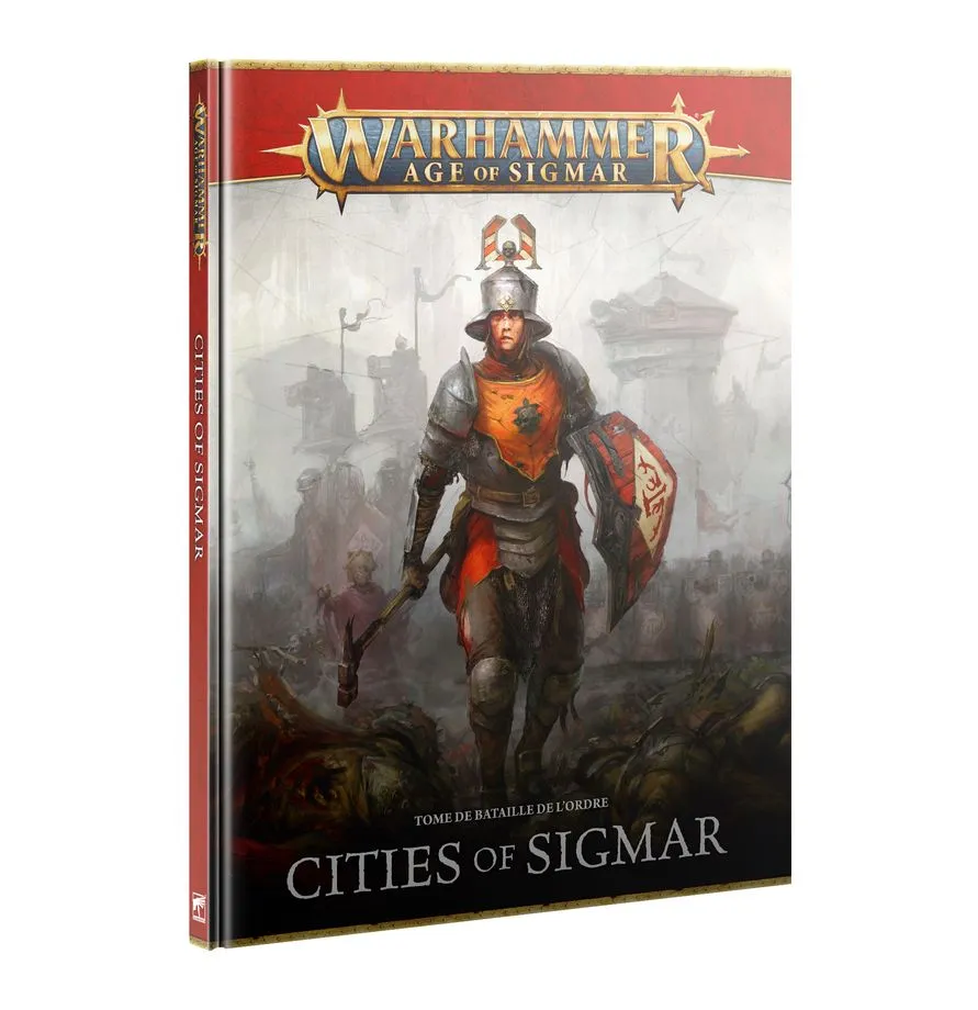 [9781804577837,86-47,01030202006,Age of Sigmar,AoS,battletome,tome de bataille] Tome de bataille VF V4 - Cités de Sigmar / Cities of Sigmar