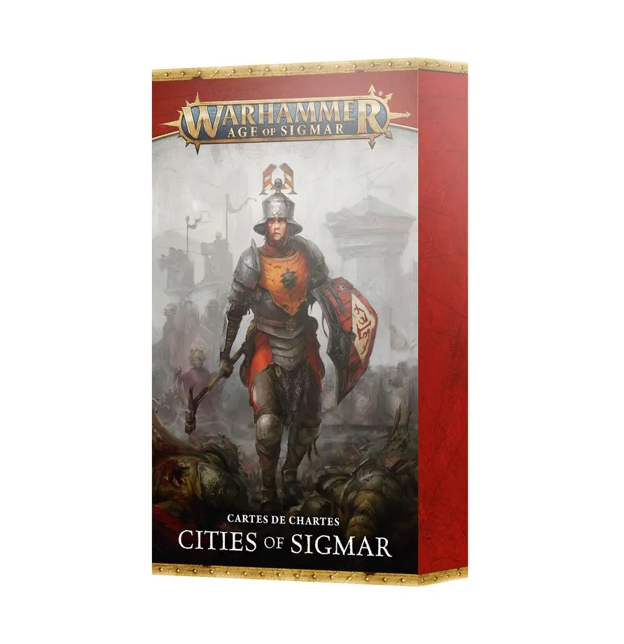 [5011921216420,86-48,01050202001,] Cartes de chartes : Cities of Sigmar (FR)