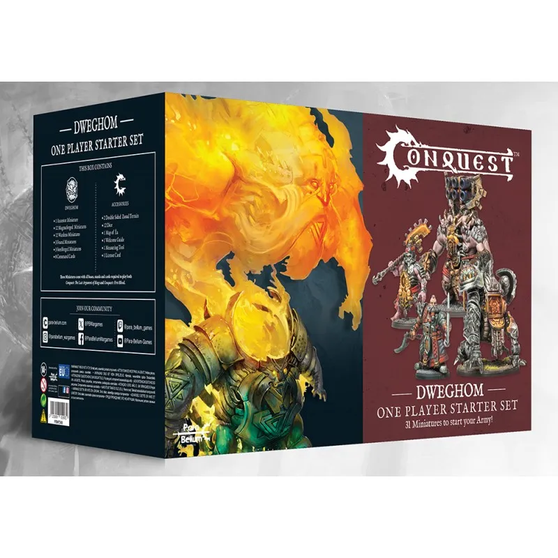 [5213009019972,PBW7349,Conquest] Dweghom: Conquest 2026 Supercharged Starter Set