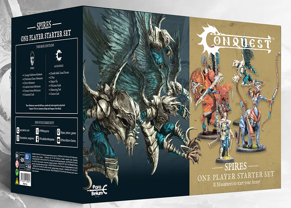 [5213009019958,PBW7121,Conquest] Spires: Conquest 2026 Supercharged Starter Set