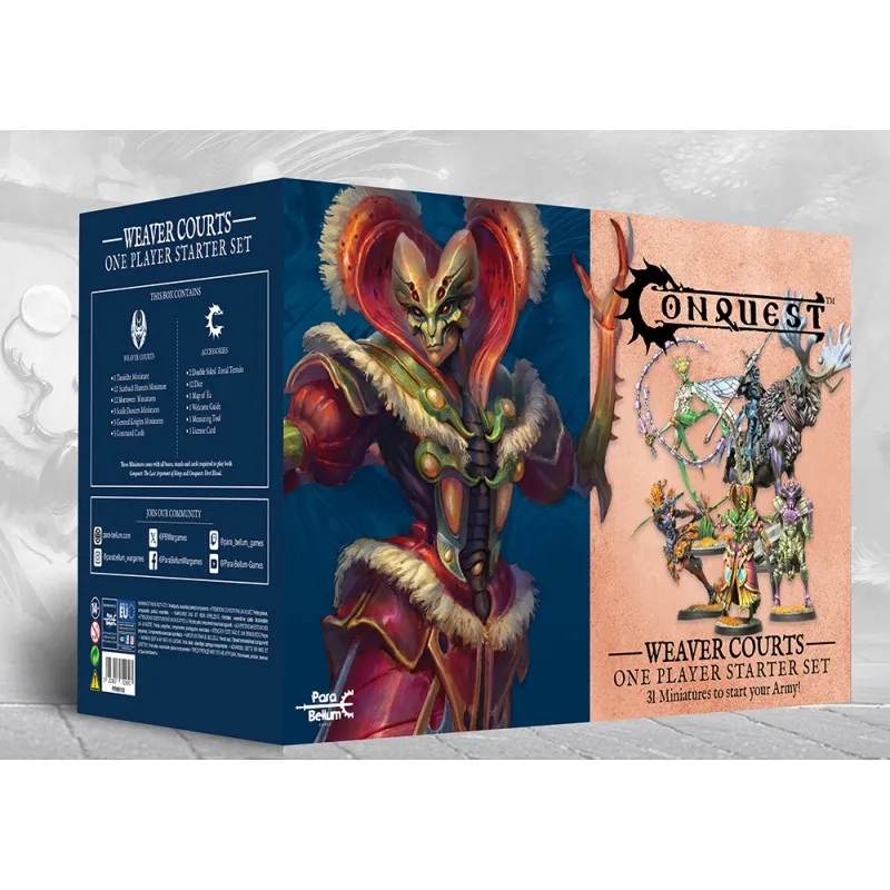 [5213017720693,PBW6153,Conquest] Weaver Courts: Conquest 2026 Supercharged Starter Set