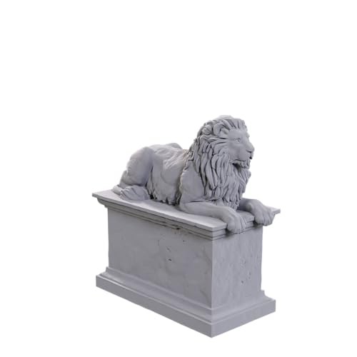 [634482907474,WIZ90747,WizKids Deep Cuts Miniatures Pack 2 - Stone Lion] WizKids Deep Cuts Miniatures Pack 2 - Stone Lion