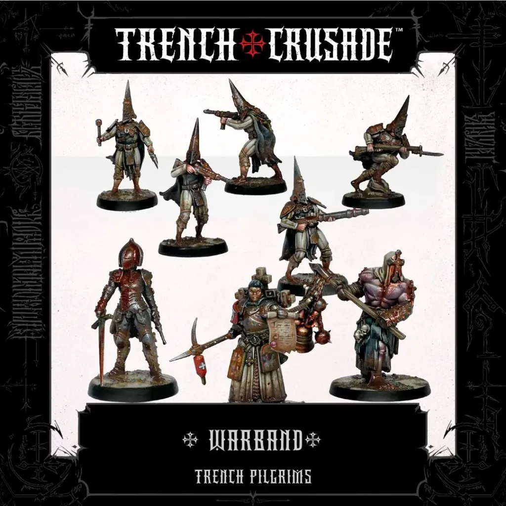 [5063231718040,TCPM3001,Trench Pilgrims Warband] Bande de base - Pèlerins des tranchées