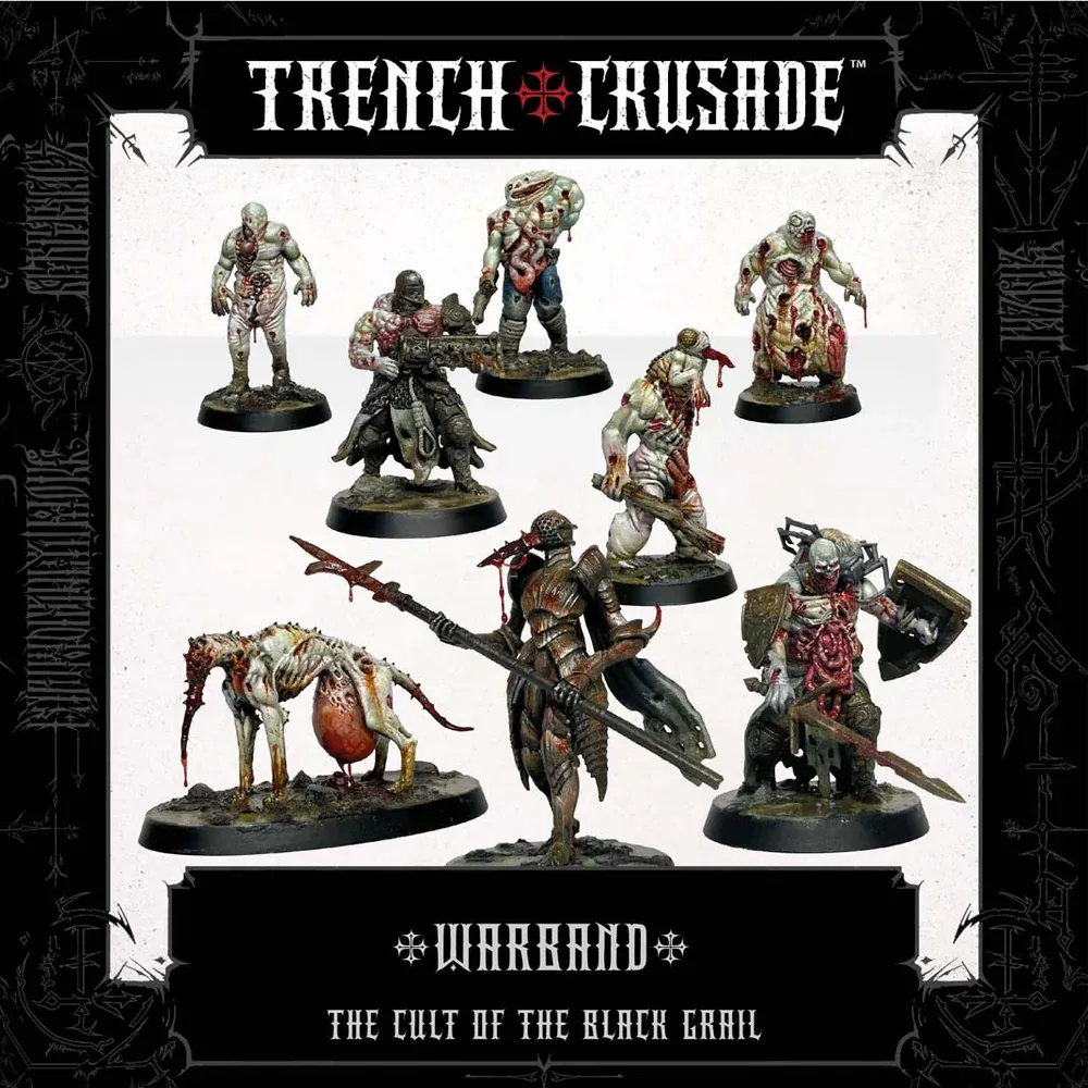 [5063231718101,TCPM6001,Cult of the Black Grail Warband] Bande de base - Culte du Graal noir