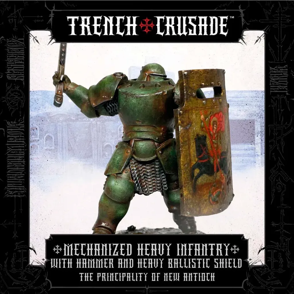 [TCPM2011,TCPM2011,Mechanized Heavy Infantry with Hammer and Heavy Ballistic Shield] Fantassin lourd mécanisé avec marteau & bouclier balistique lourd