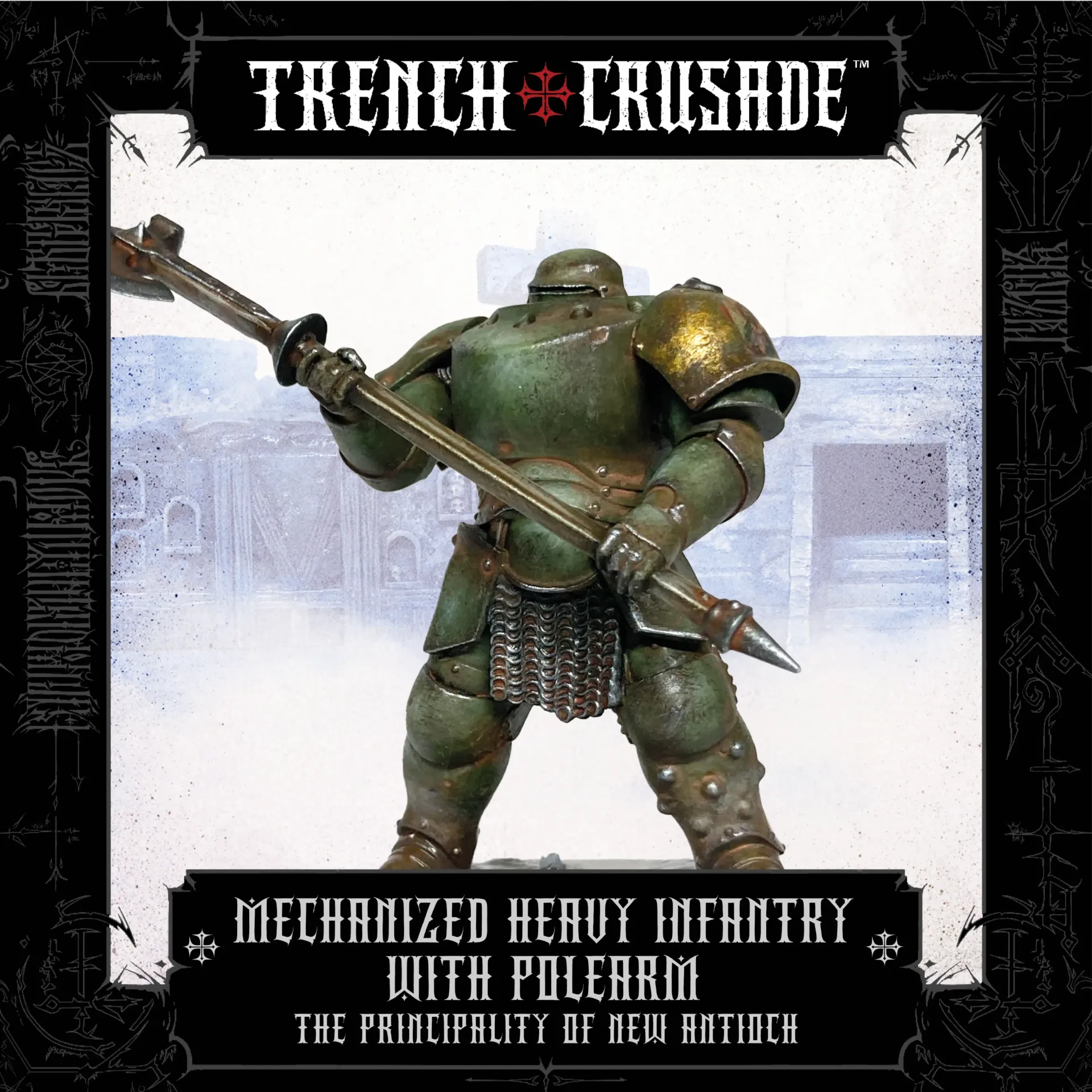 [TCPM2007,TCPM2007,Mechanized Heavy Infantry with Polearm] Fantassin lourd mécanisé avec arme d'hast