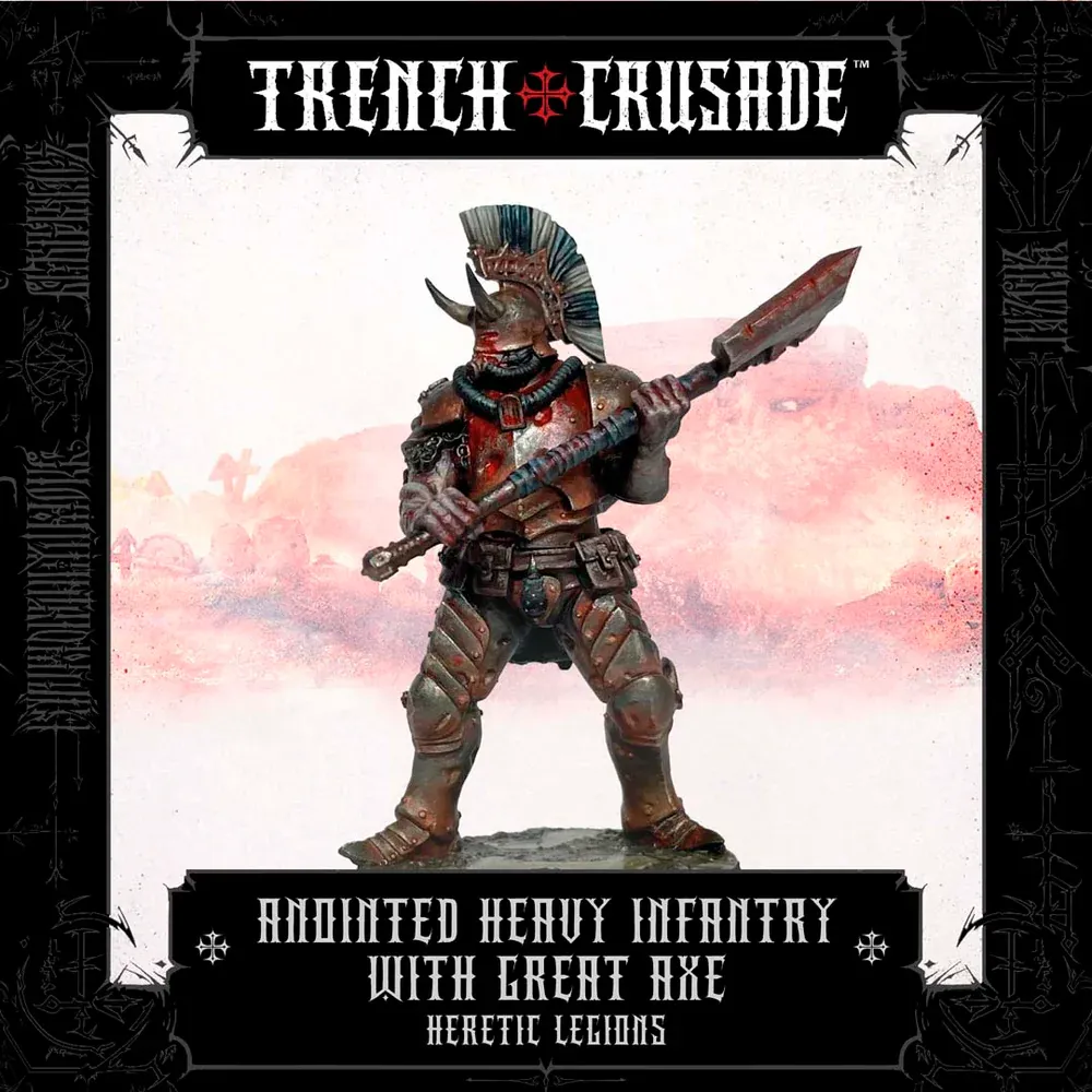 [TCPM1006,TCPM1006,Anointed Heavy Infantry with Great Axe] Fantassin lourd oint avec hache