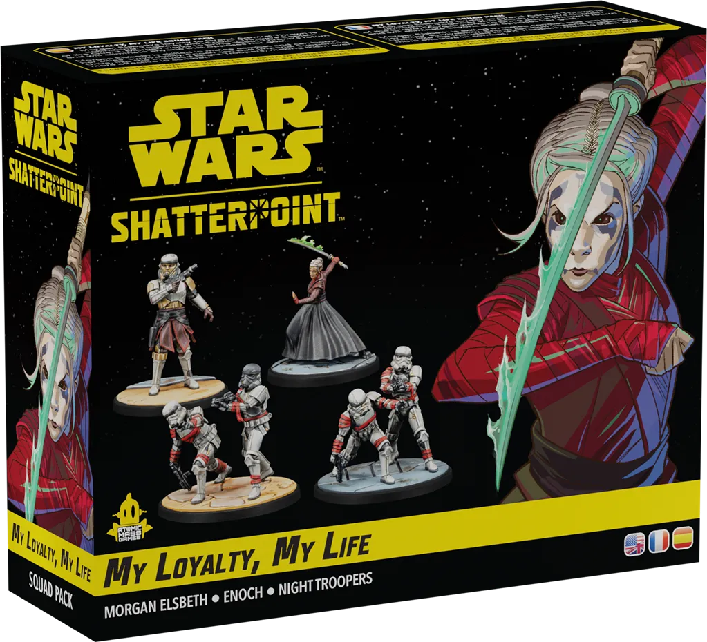 [0841333132880,AMGSWP83ML,Star Wars Shatterpoint: My Loyalty, My Life Squad Pack] Star Wars Shatterpoint: My Loyalty, My Life Squad Pack
