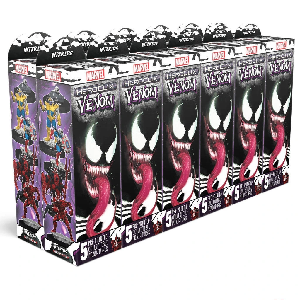 [634482850893,WIZ85090,Marvel HeroClix: Venom Booster] Venom - Booster à l'unité