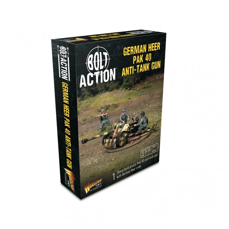 [5060917998383,402012057,German Pak 40 Anti-Tank Gun] German Pak 40 Anti-Tank Gun