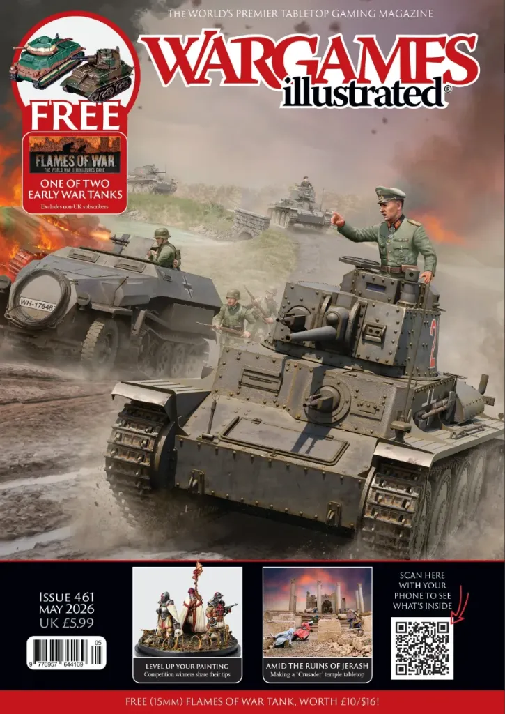 [WI461,WI461,Wargames Illustrated WI461 May 2026 Edition (free Tank Sprue from Flames of War)] Wargames Illustrated WI461 May 2026 Edition (free Tank Sprue from Flames of War)