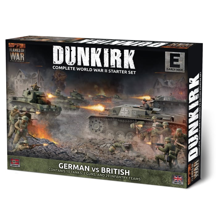 [9420020263758,FWBX18] Dunkirk - British vs German Starter Set (Plastic)