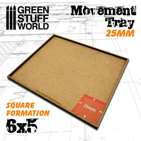 Plateaux de mouvement MDF 150x125mm