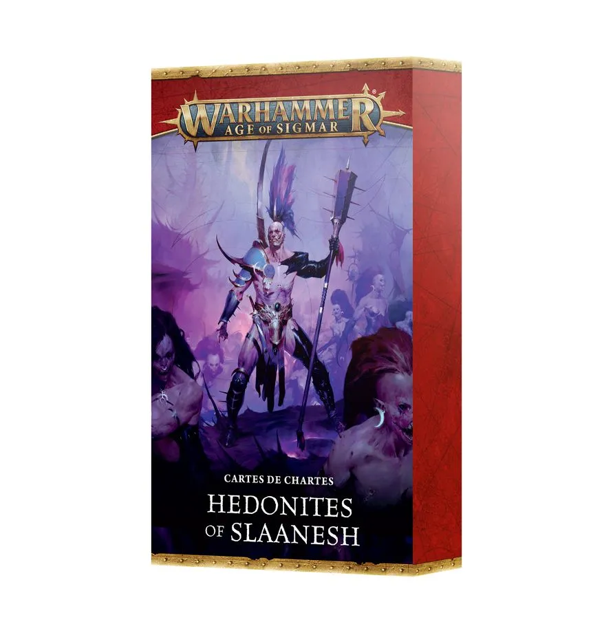 Cartes de chartes : Hedonites of Slaanesh