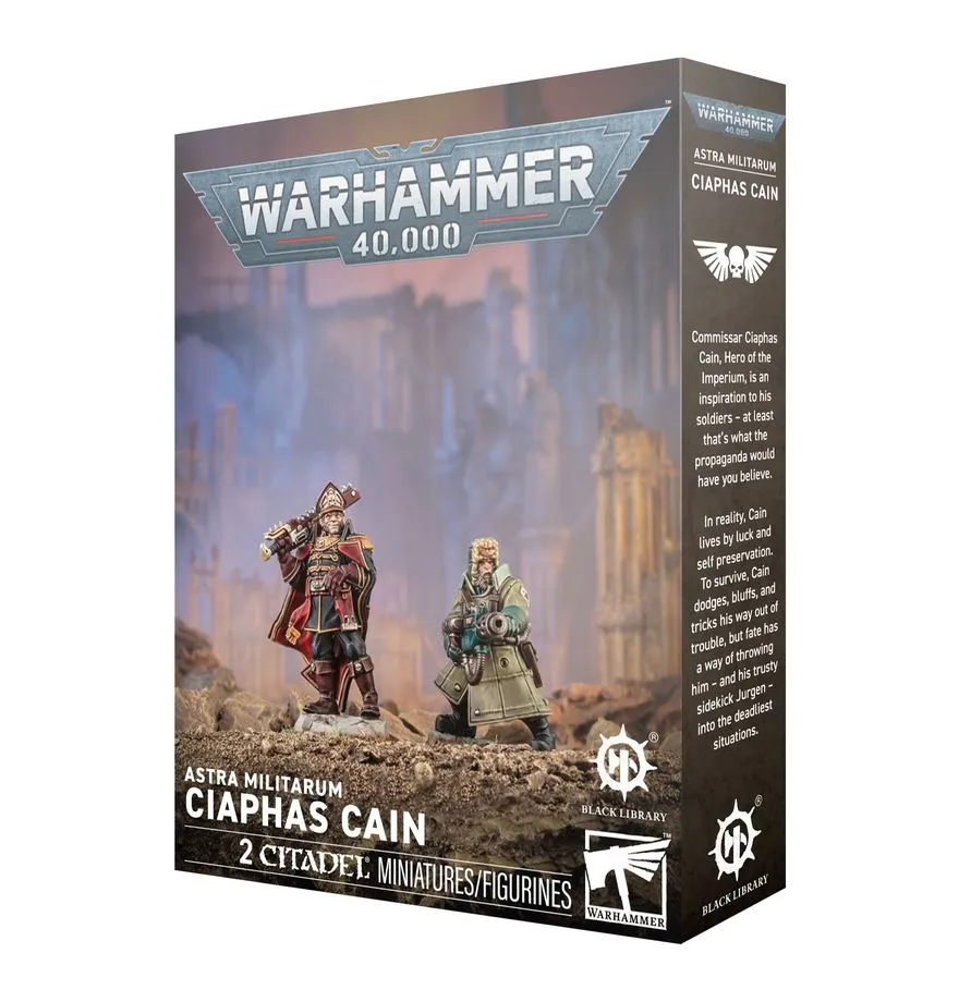 Ciaphas Cain & Jürgen (figurines)