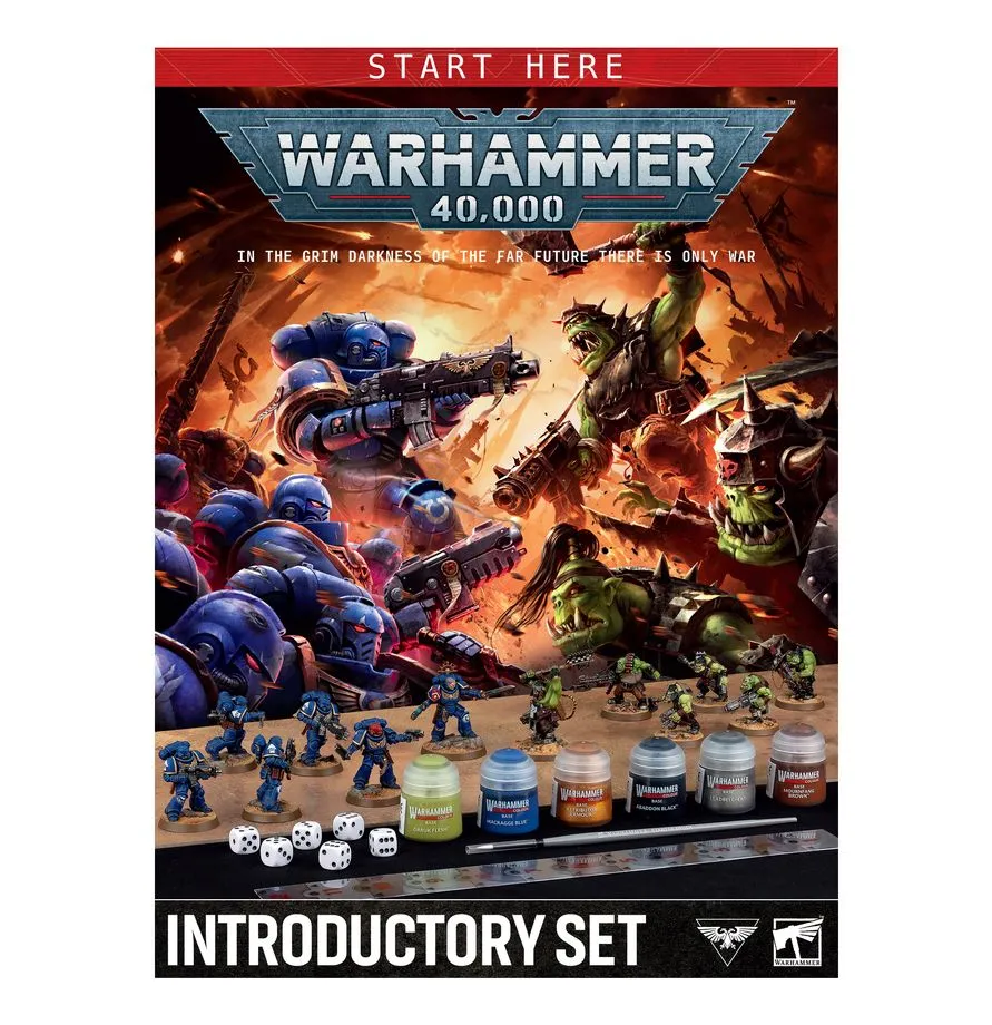 [5011921260379,40-04,60010199079,Set de découverte,40k,v11] Boîte de base VO V11 - Introductory set