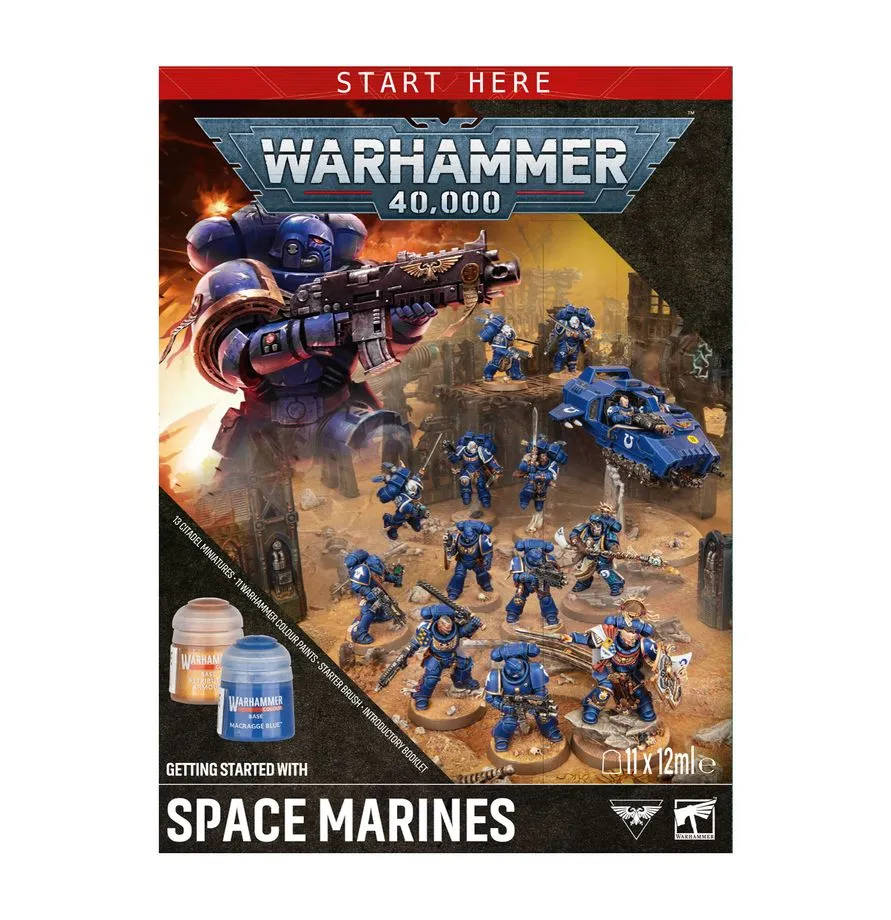[5011921272587,60-52,60170101003,Commencer,Space marines,Combat patrol,patrouille,40k,v11] Combat patrol - Space Marines - Getting started with Space marines (VO)