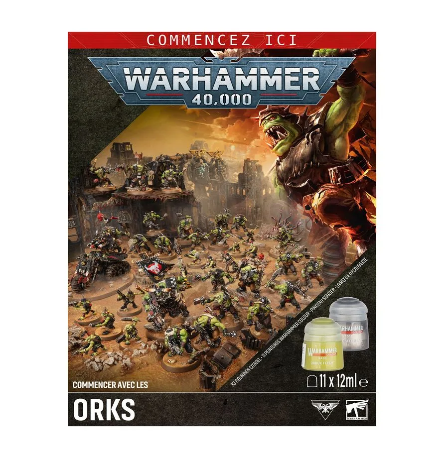 [5011921272891,60-53,01170103002,Getting started,Orks,Combat patrol,patrouille,40k,v11] Patrouille - Orks - Commencer avec les Orks