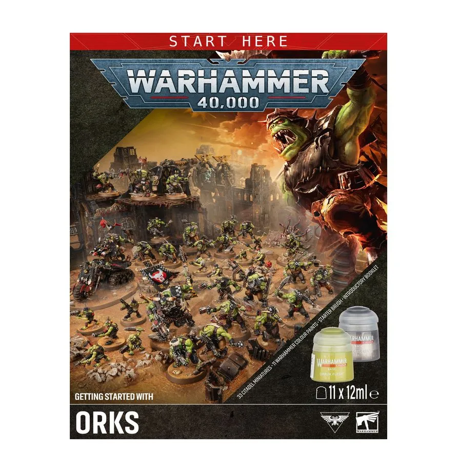 [5011921272884,60-53,60170103002,Commencer,Orks,Combat patrol,patrouille,40k,v11] Combat patrol - Orks - Getting started with Orks (VO)