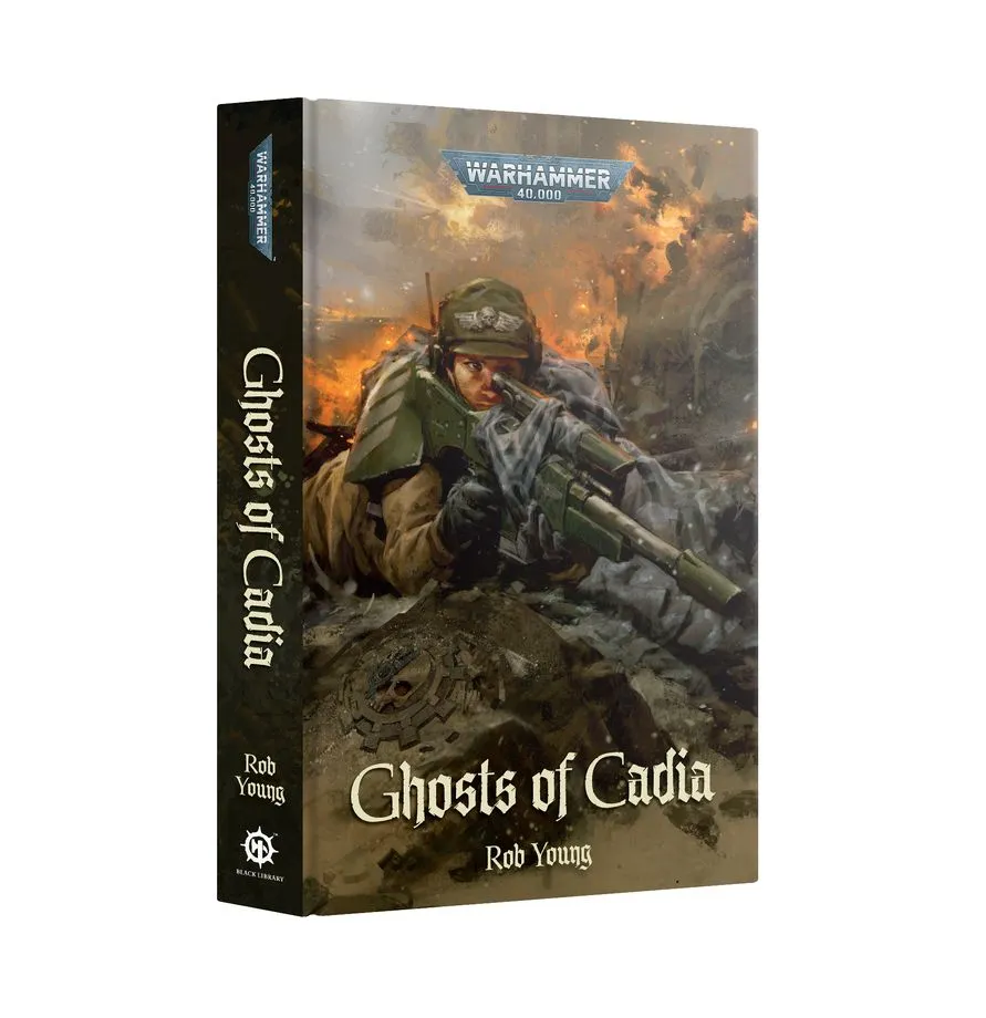 [9781836093893,BL3333,60040181461,40k] Ghosts of Cadia (hardbook)