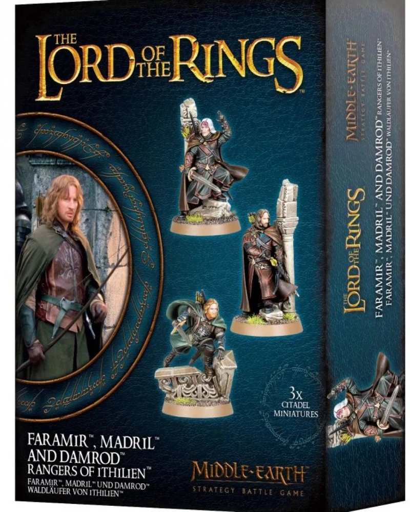 [99121464031,LOTR,SDA,MESBG] Faramir™, Madril & Damrod, rangers de l'Ithilien™