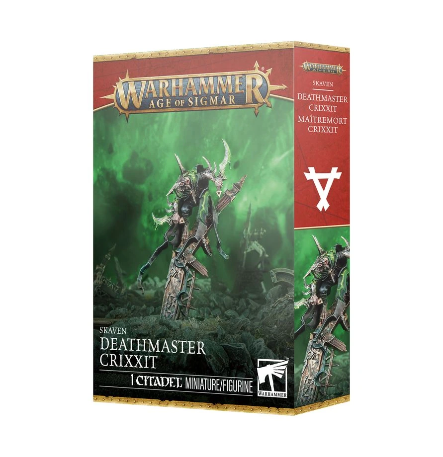 [99120206068,Deathmaster,AOS,Skaven,5011921266678] Maîtremort Crixxit