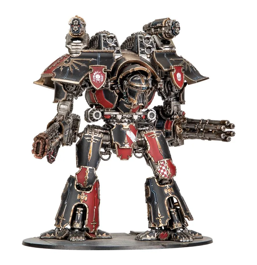 [5011921260492,03-109,99122699038,Warlord Titan,Volkite Destructor,Macro-gatling Blaster,Legions Imperialis] Warlord Titan - Destructeur volkite & macro-éclateur gatling