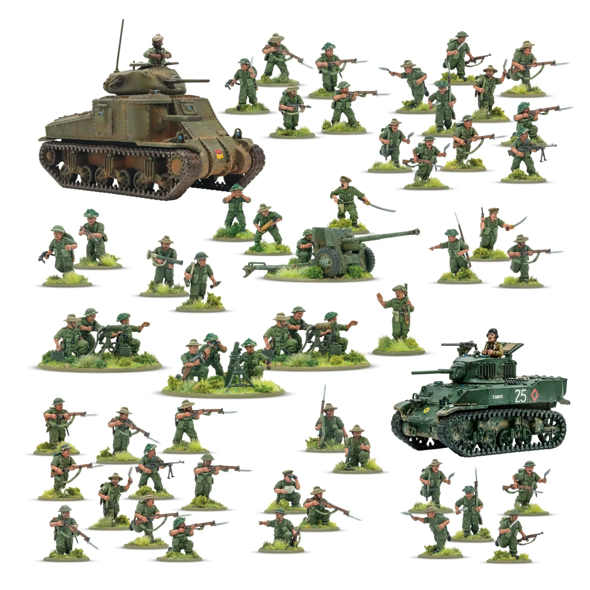 [5060917997591,402611201] Ayo Gorkhali! - Gurkha Starter Army