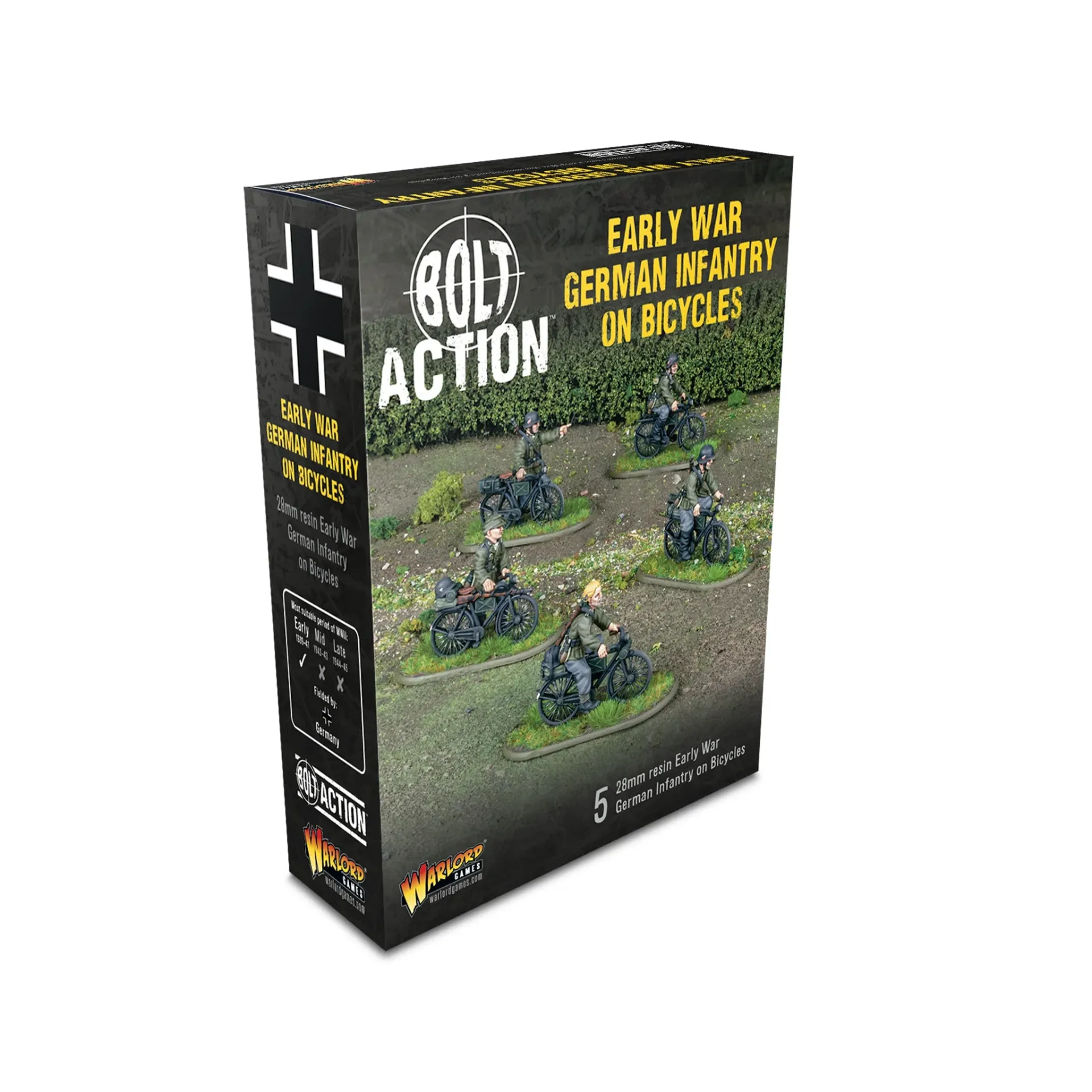[5060917998918,402412015] Early War Infantry on Bicycles