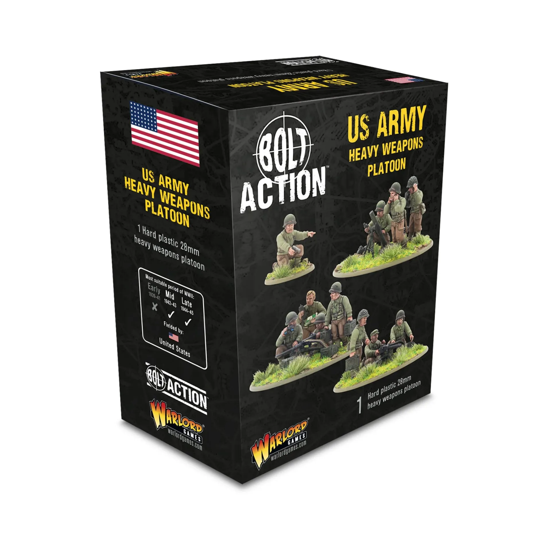 [5060917998420,402013055] US Army Heavy Weapons Platoon (plastic)