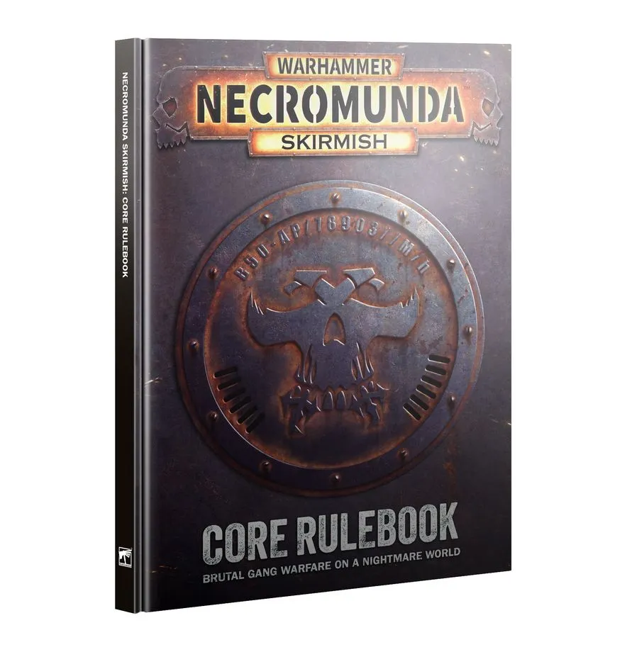 [9781837791644,301-74,60040599048,Necromunda,Book v4] Livre de règles VO V4 - Necromunda - Skirmish - Core Rulebook