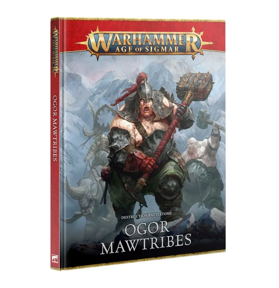 [9781804577356,95-03,60030213008] Battletome VO V4 - Ogor Mawtribes