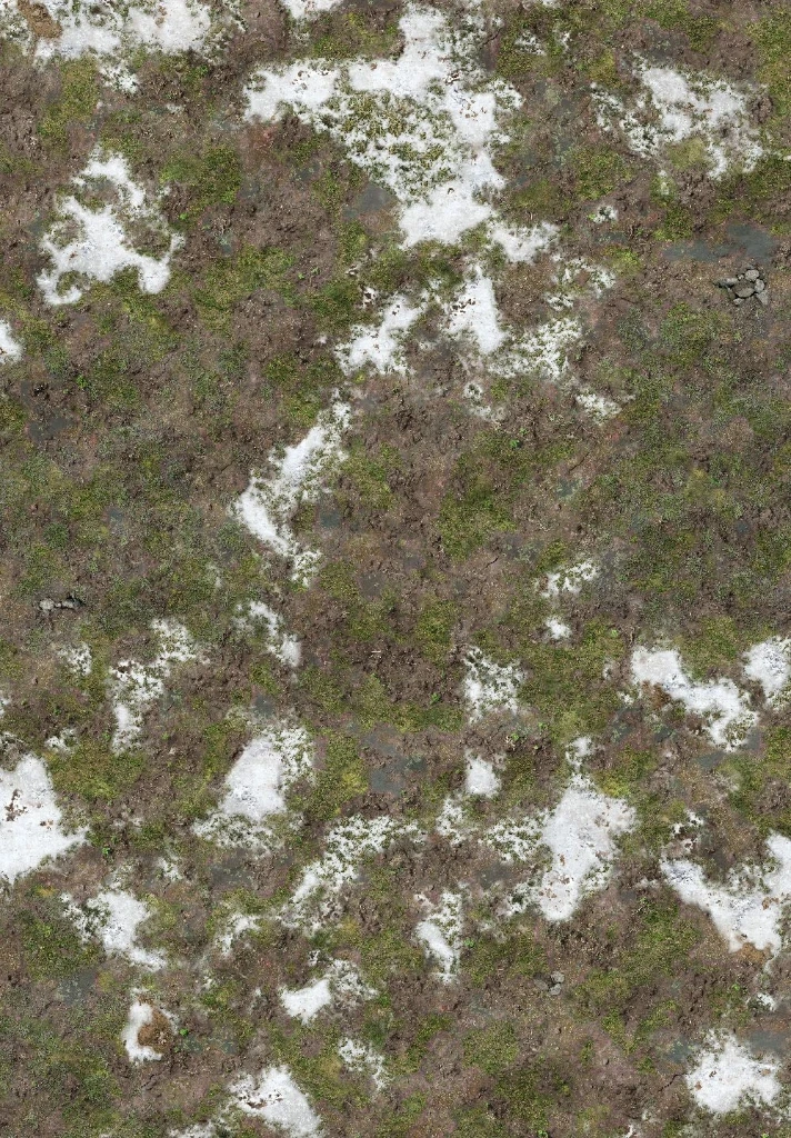 [playmat,tapis,printemps,5905794514359] Early Spring 44”x30” / 112x76 cm - single-sided rubber mat