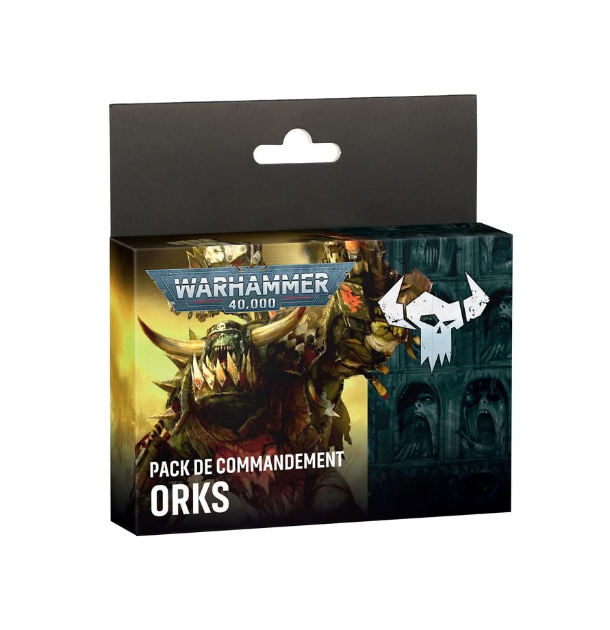 [5011921282272,50-02,01050103007,Command pack,orks] Deck de cartes VF V11 - Pack de commandement - Orks