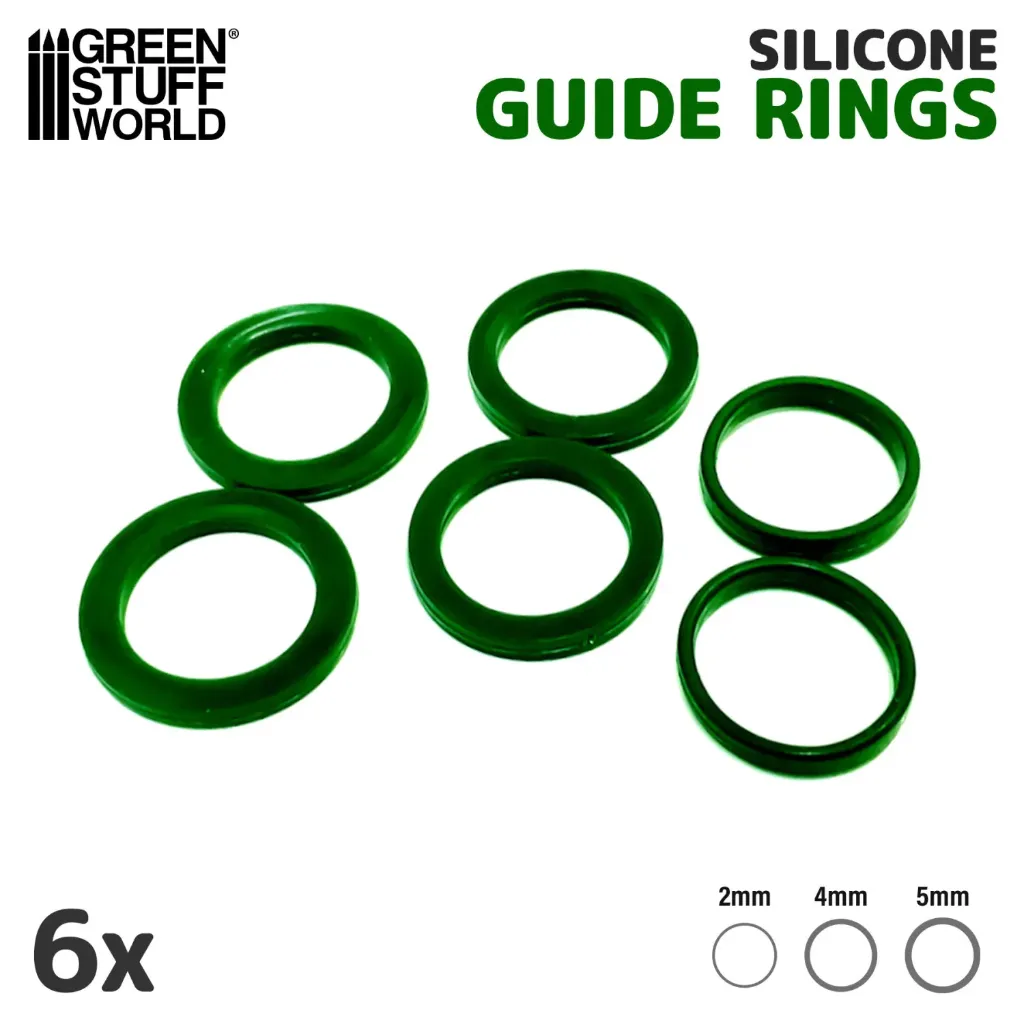 [8436554364442,1444,8436554364442ES,Anillas silicona para rodillos,Silicone Rings] Anneaux guide en silicone