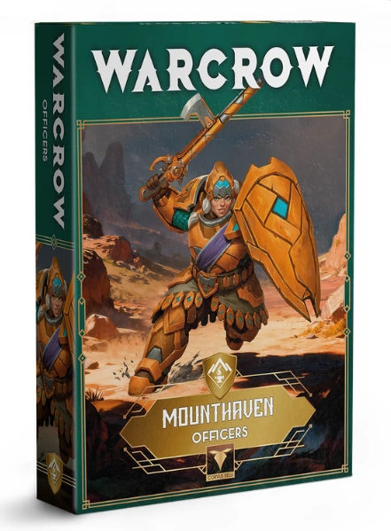 [8436607715726,WW06003-0077FR,Warcrow] Mounthaven Officers (FR + ENG)