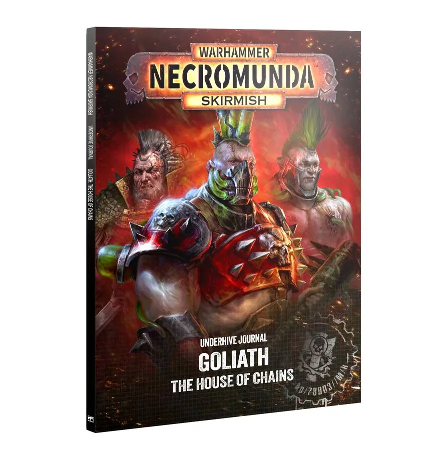 [9781837792634,301-82,60040599053,Necromunda,Goliath,Book V4] Supplément VO V4 - Goliath - Underhive Journal - House of Chains